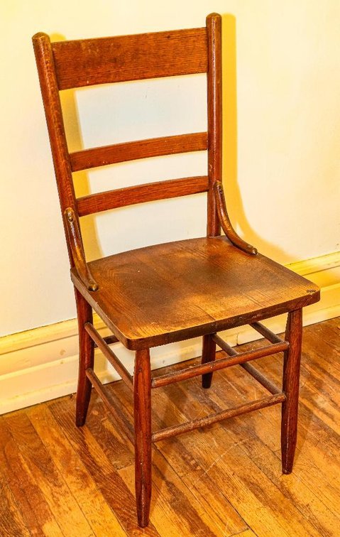 Oak Ladder back Kitchen Chair