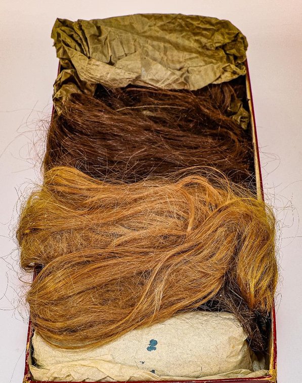Box of Human Hair