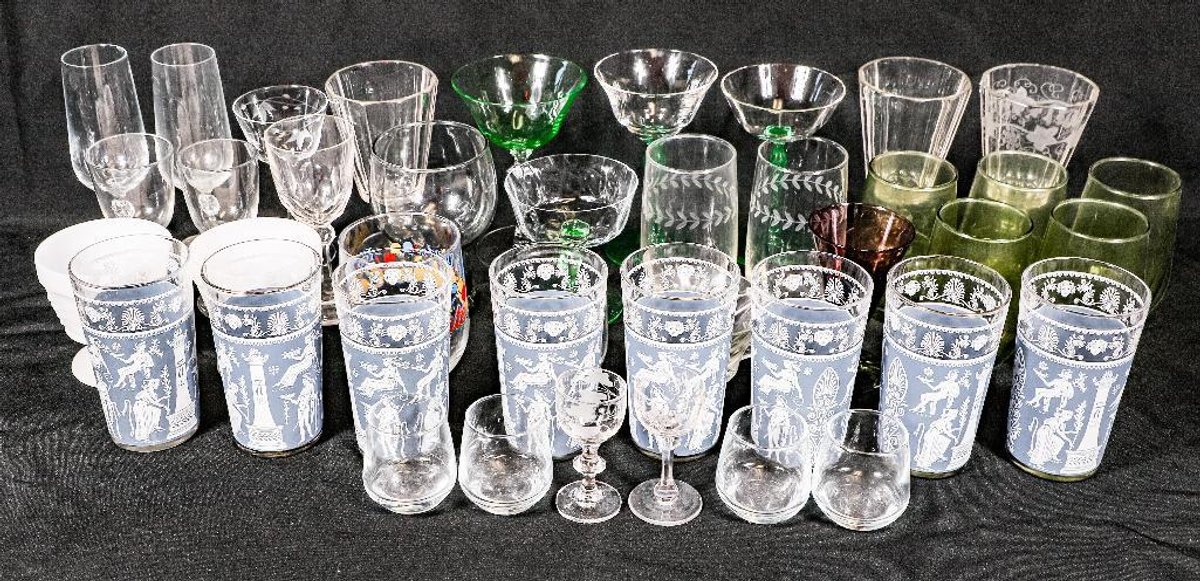 Assorted Glassware