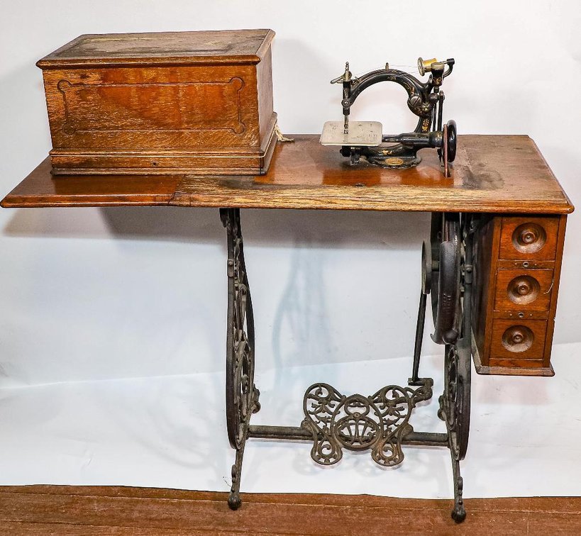 Wilcox and Gibbs Treadle Sewing Machine