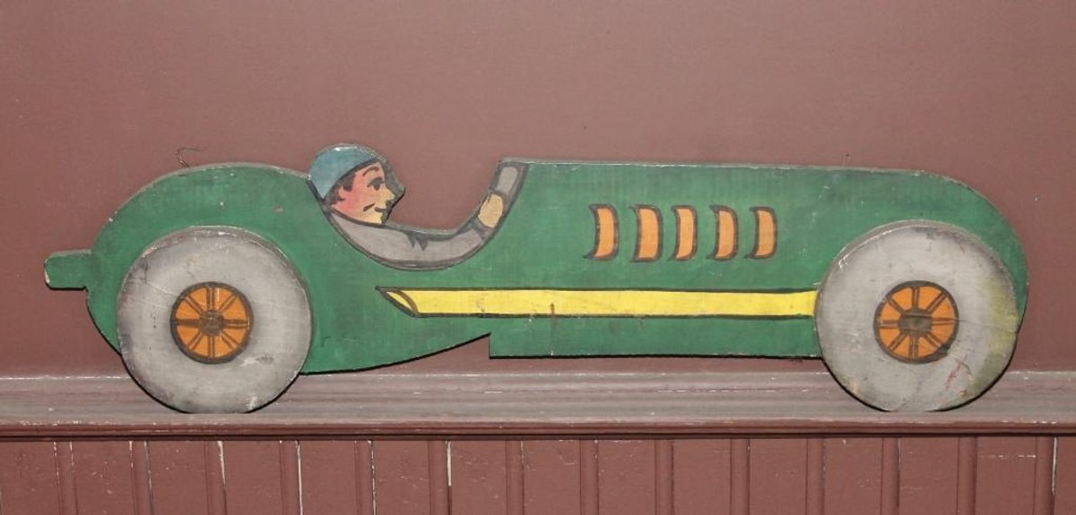 Fontaine/Fountain Ferry Wooden Race Car