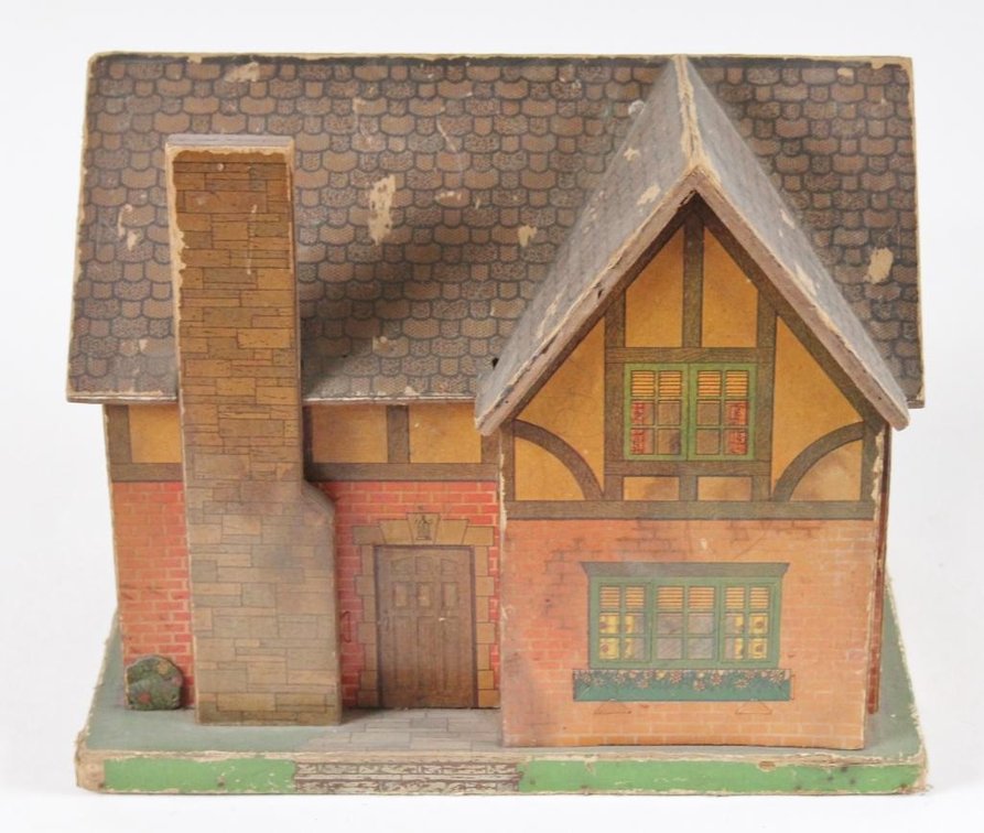 Vintage Wooden Doll House from Joe Ley's Private Collection