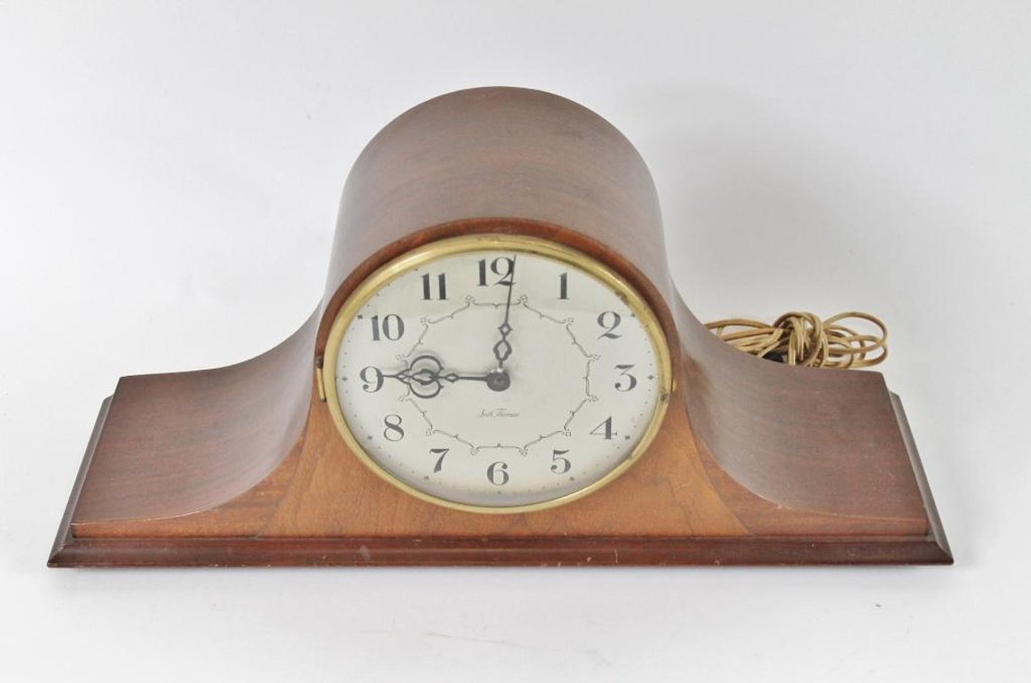 Seth Thomas "Napoleon Hat" Mantel Clock