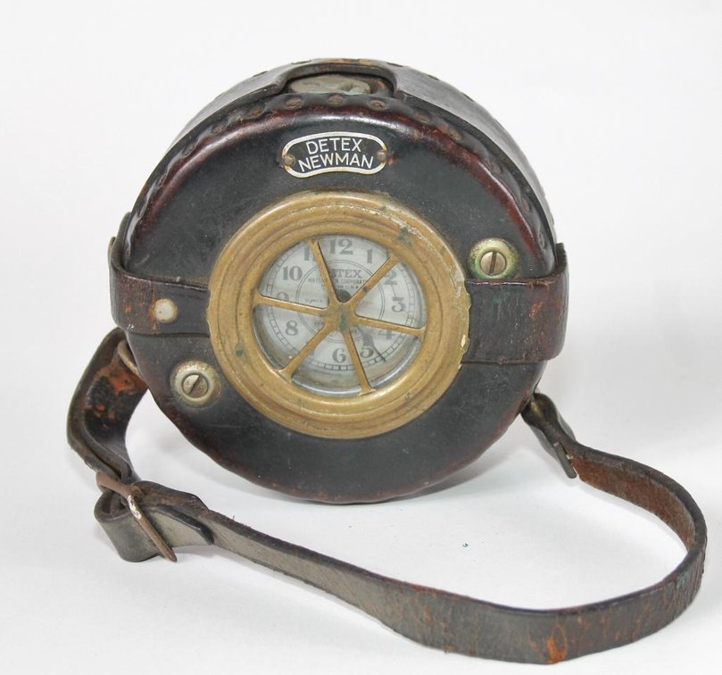 Detex Newman Watchman's Clock from Joe Ley's Private Collection