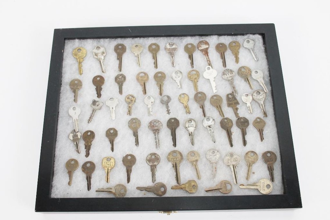 Collection of Keys In Small Showcase