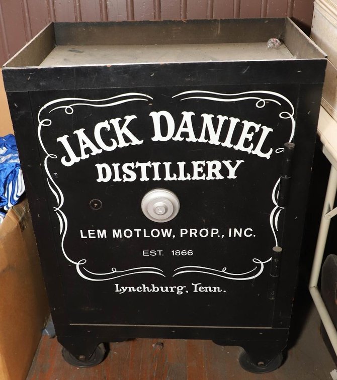 Jack Daniel's Advertising Resembling a Safe