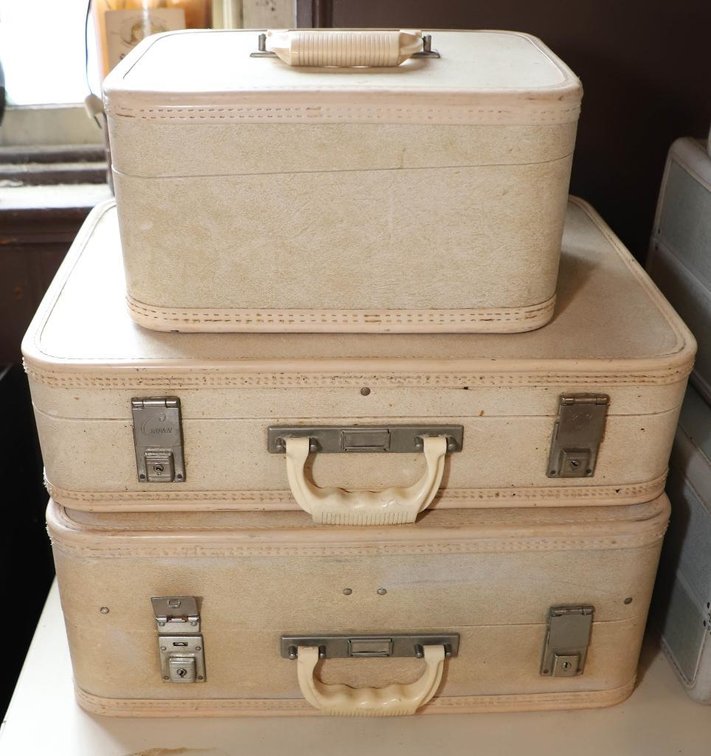 Crown Luggage Set of Three