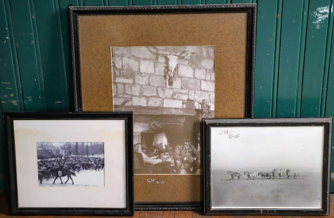 Three Pieces of Western Themed Photos