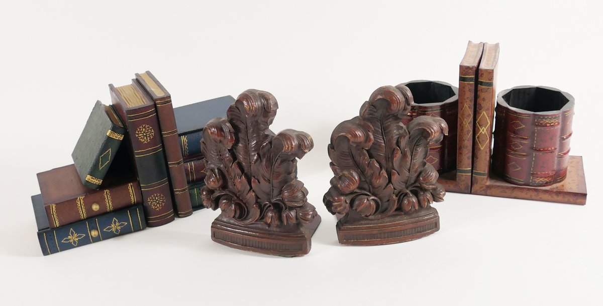 Three Pairs of Bookends
