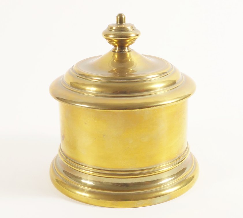 Maitland Smith Brass Lidded Container