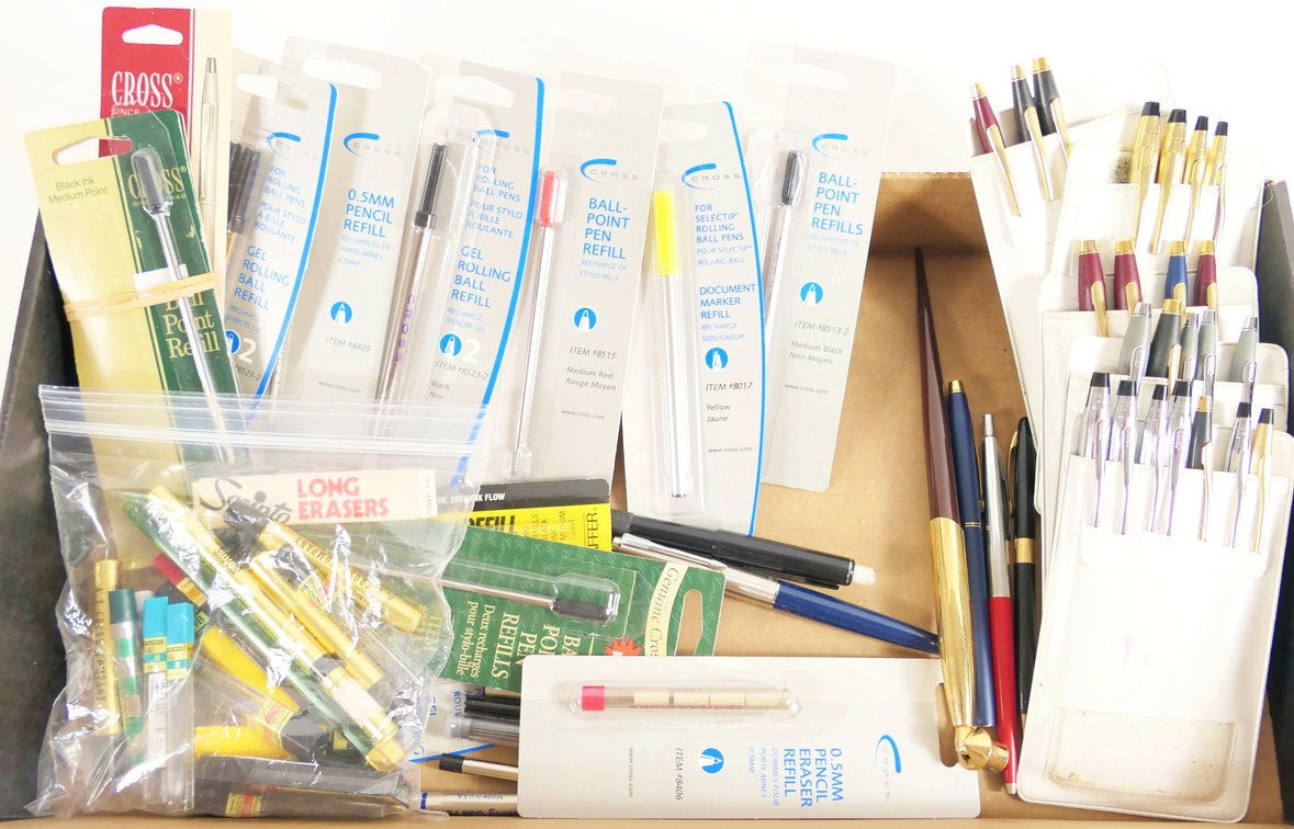 Collection of Cross Pens and Pencils