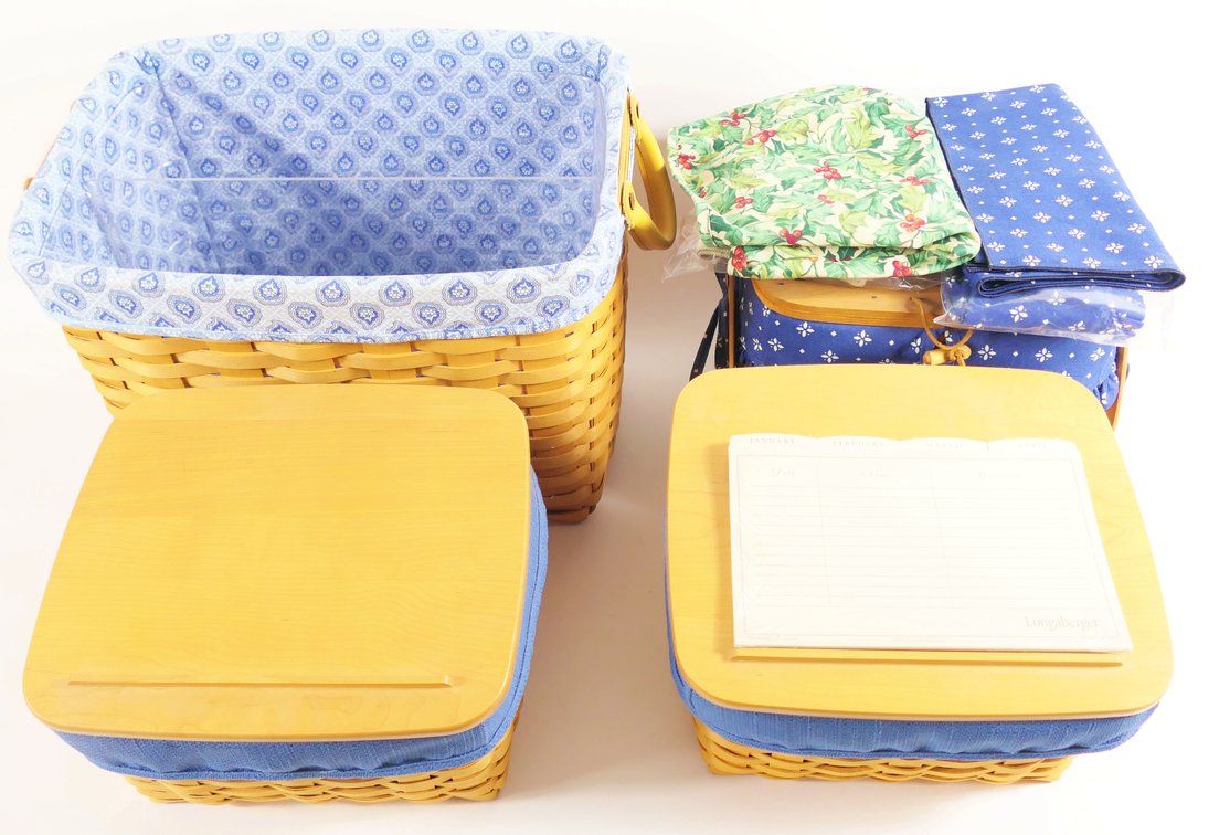 Four Longaberger Baskets
