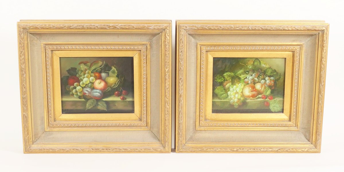 2 R. Mills Giclee Still Life on Canvas