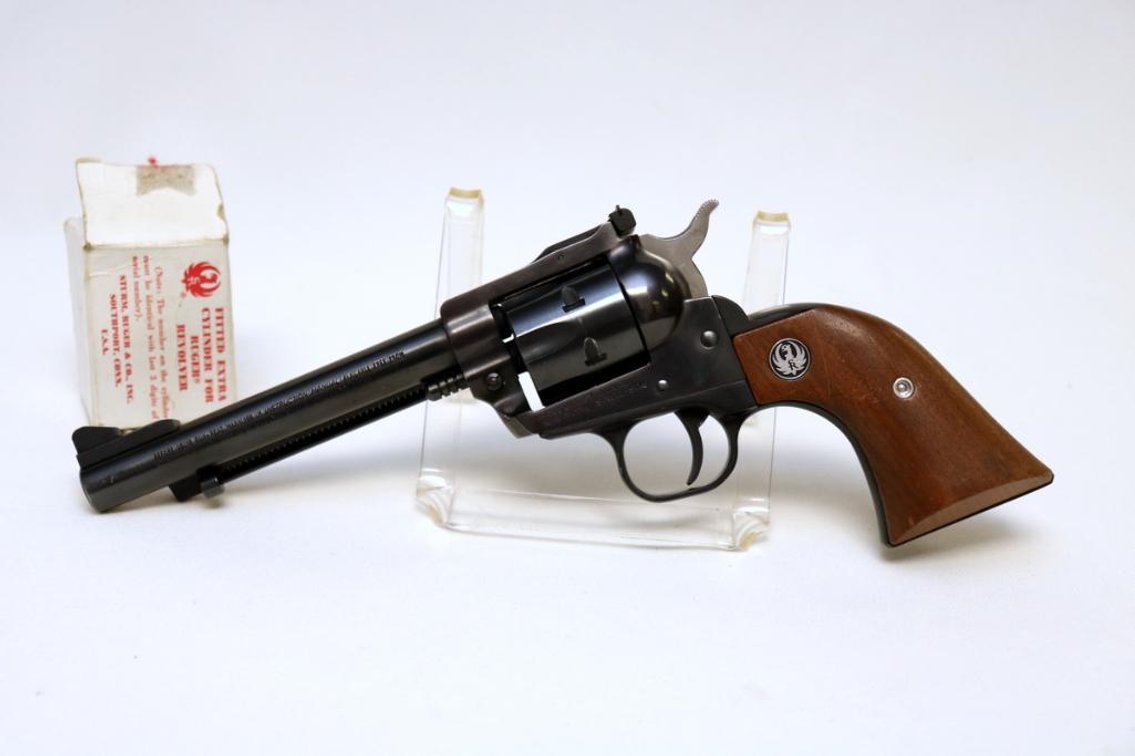 New Model Ruger Single-Six convertible .22 cal pistol