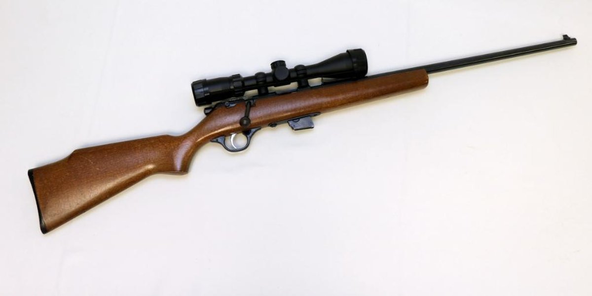 Marlin .22 cal bolt-action rifle, model 25
