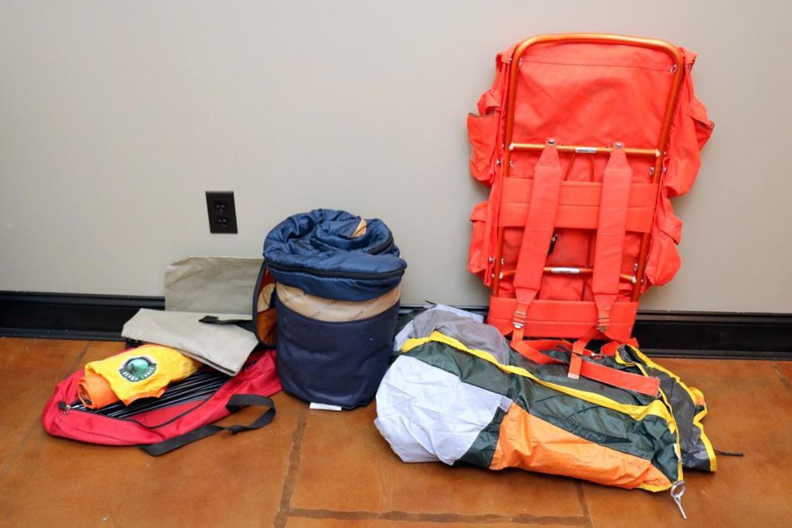 Assorted Camping and Hiking Gear