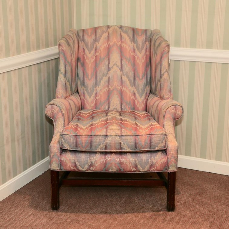 Wingback Upholstered Armchair