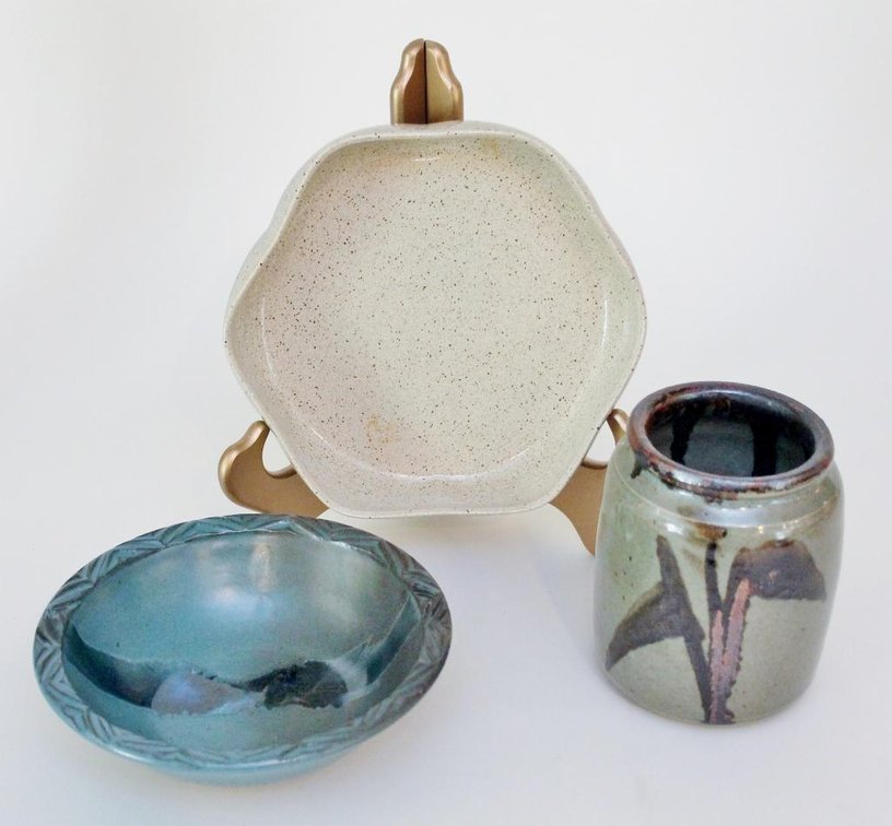(3) Piece Thrown Pottery Collection