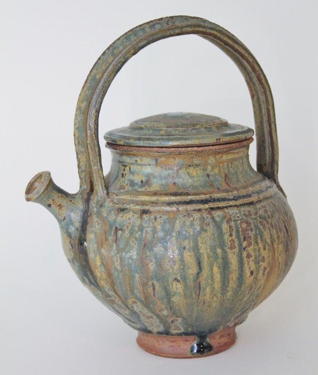 Decorative Pottery Tea Pot