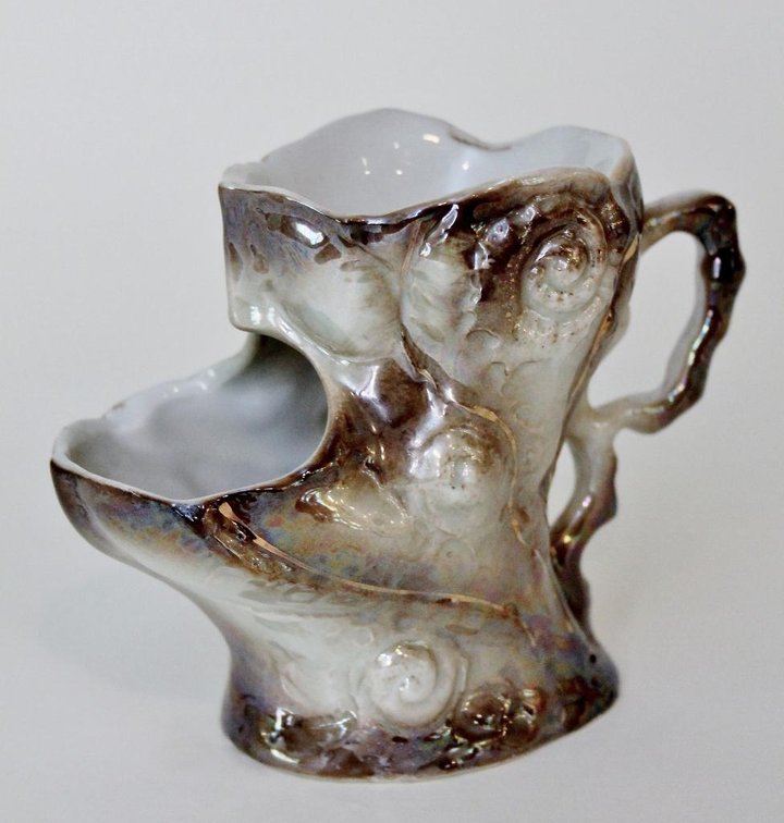 Vintage Lustreware Shaving Mug