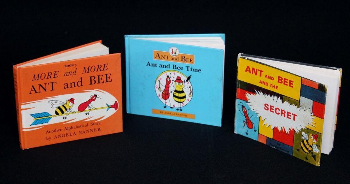 (3) "Ant and Bee" Books