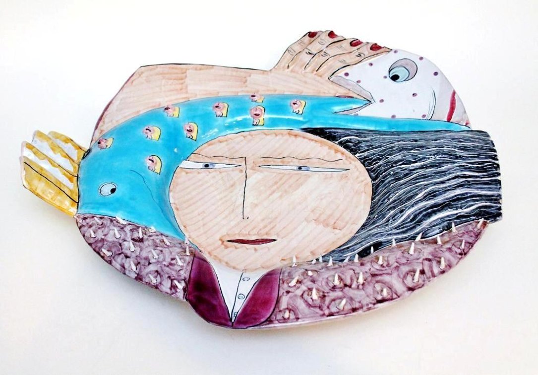 Chuck Aydlett Ceramic Face