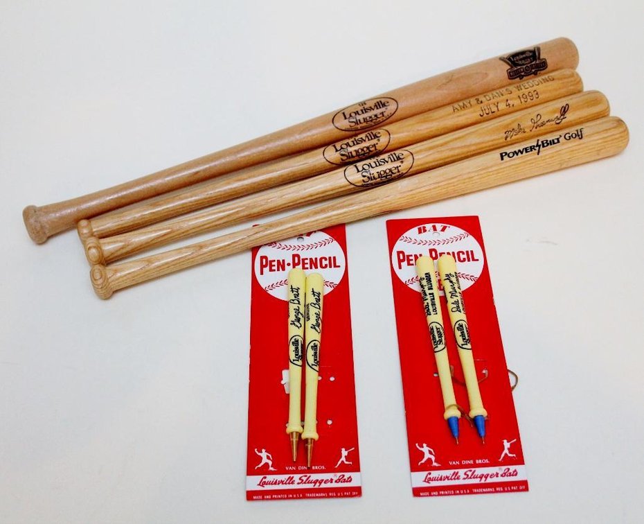 Louisville Slugger Souvenir Bats and more