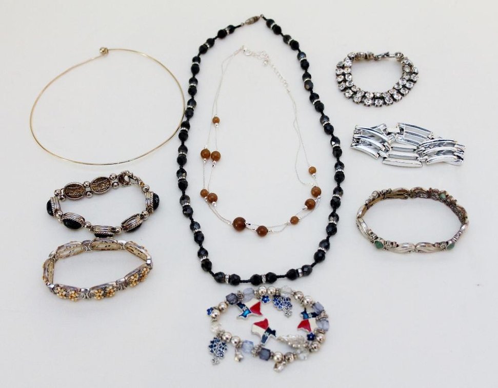 Necklace and Bracelet Costume Jewelry Collection