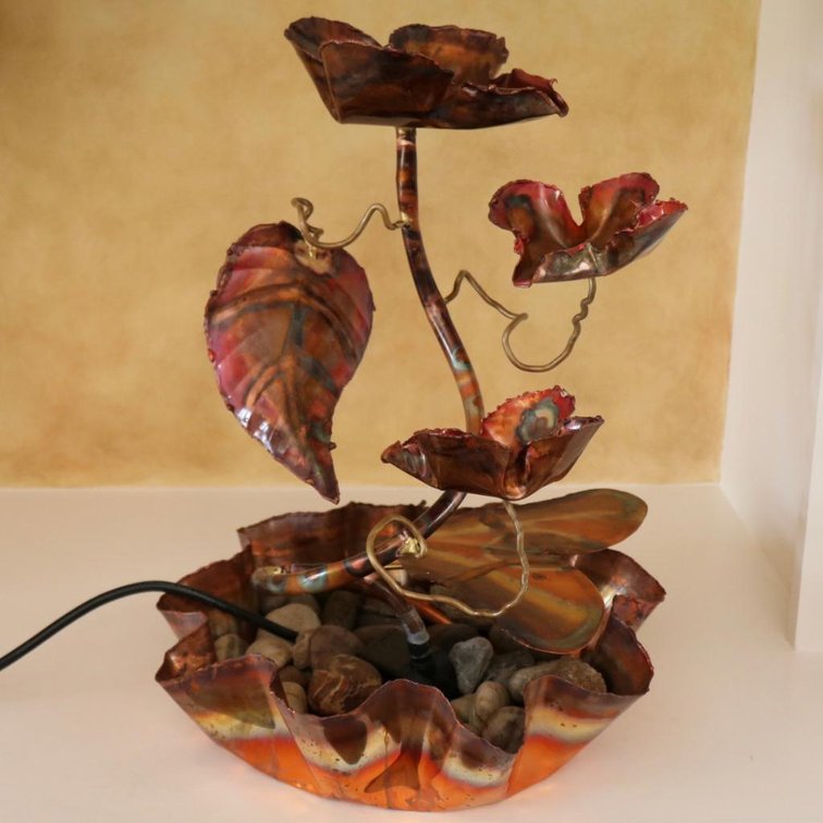 Copper Indoor Water Feature