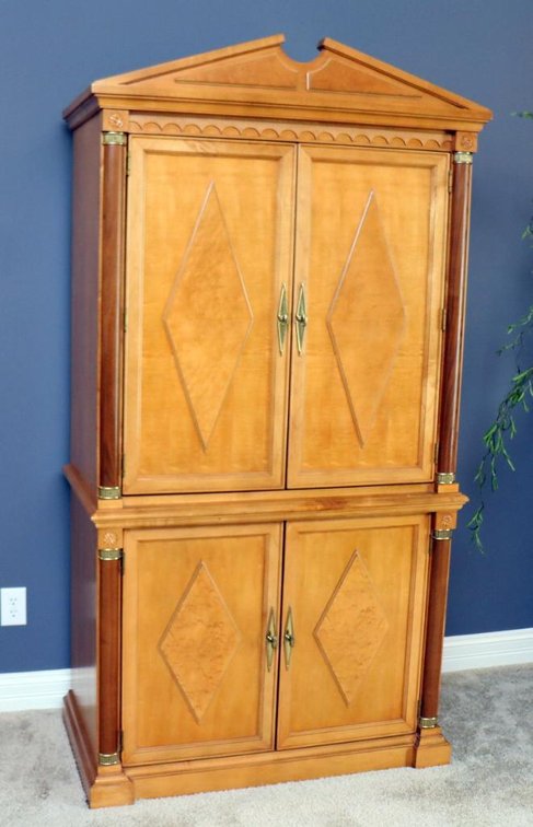 Stanley Armoire in Neoclassical Style