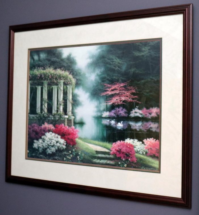 Garden/Lake Print