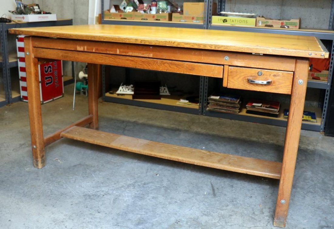 Mayline Drafting Table