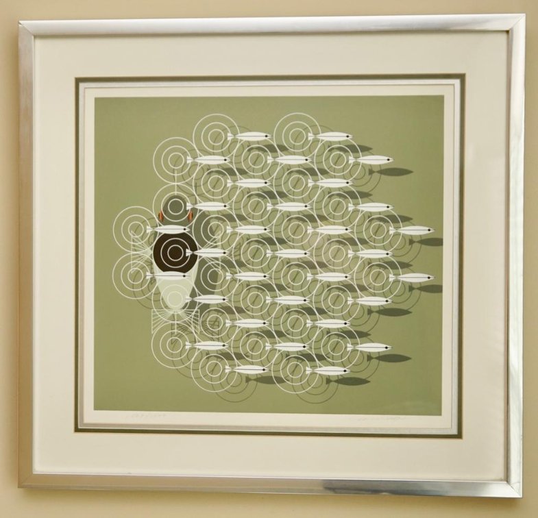 "Skipping School" by Charley Harper
