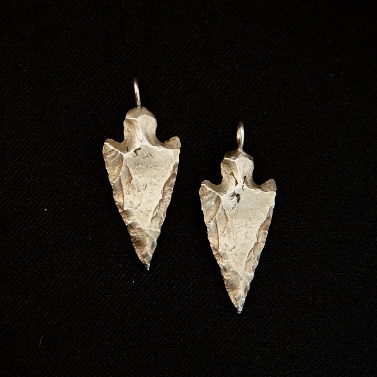 Sterling Arrowhead Pendants