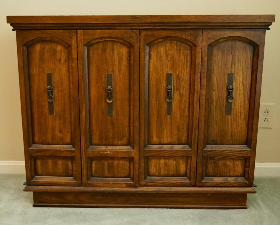Retrofitted TV Cabinet