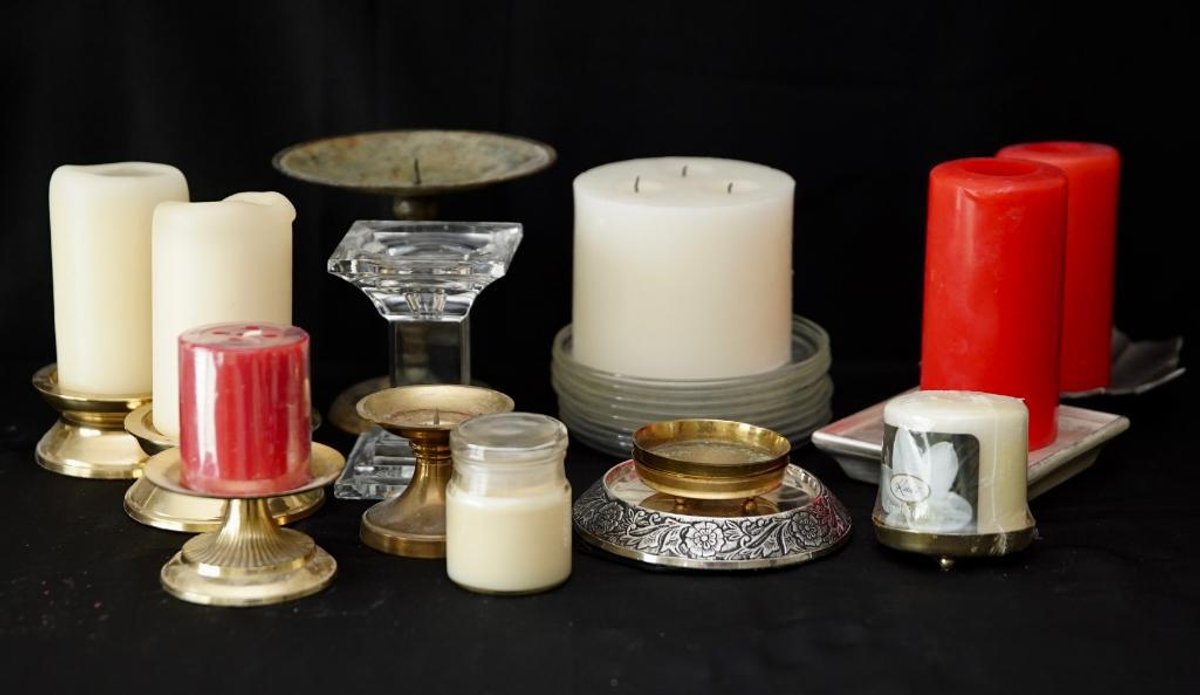 Pillar Candles and Bases