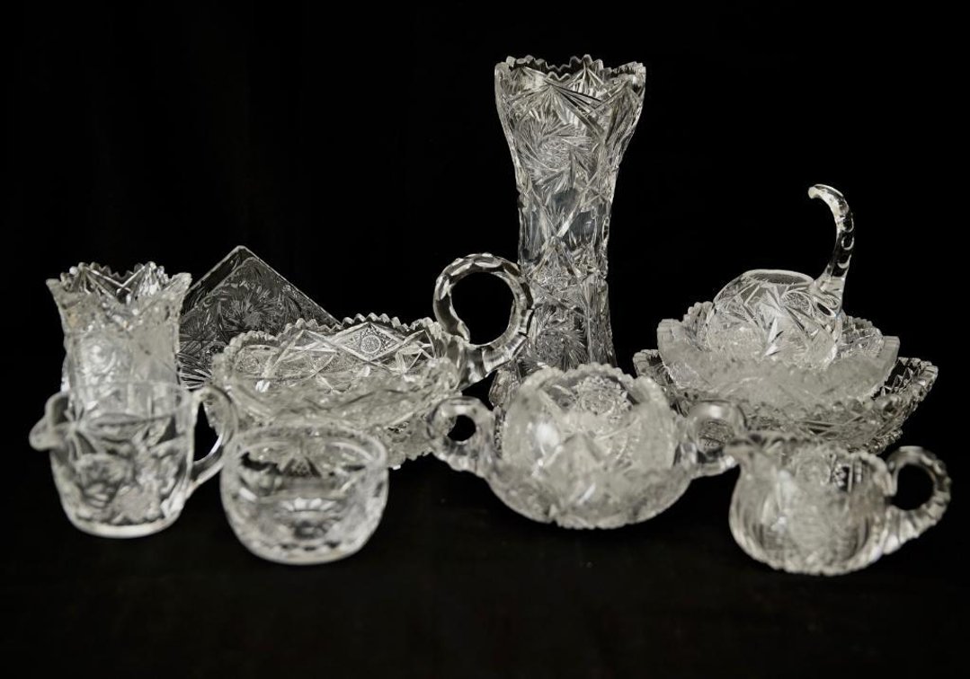 Cut Glass Entertaining Pieces