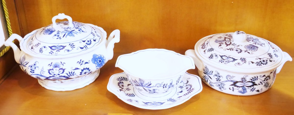 Blue Danube Serving Pieces
