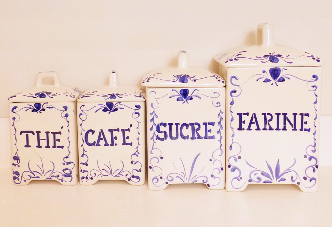 Four Piece Canister Set