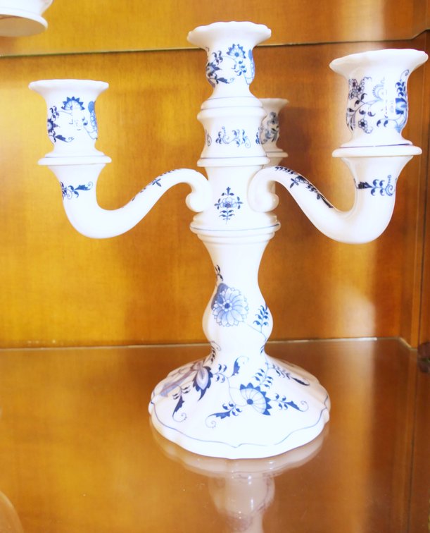 Blue Danube Candelabra