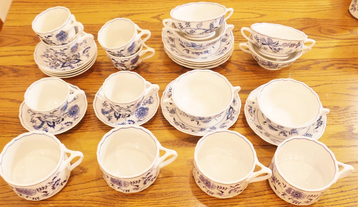 Blue Danube Mugs, Cups and Saucers