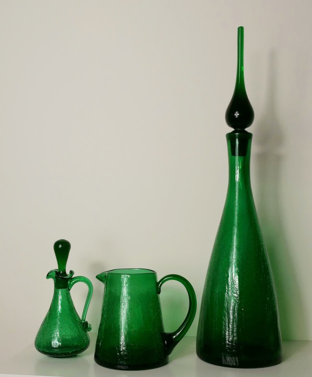 Three Pilgrim Art Glass Pieces