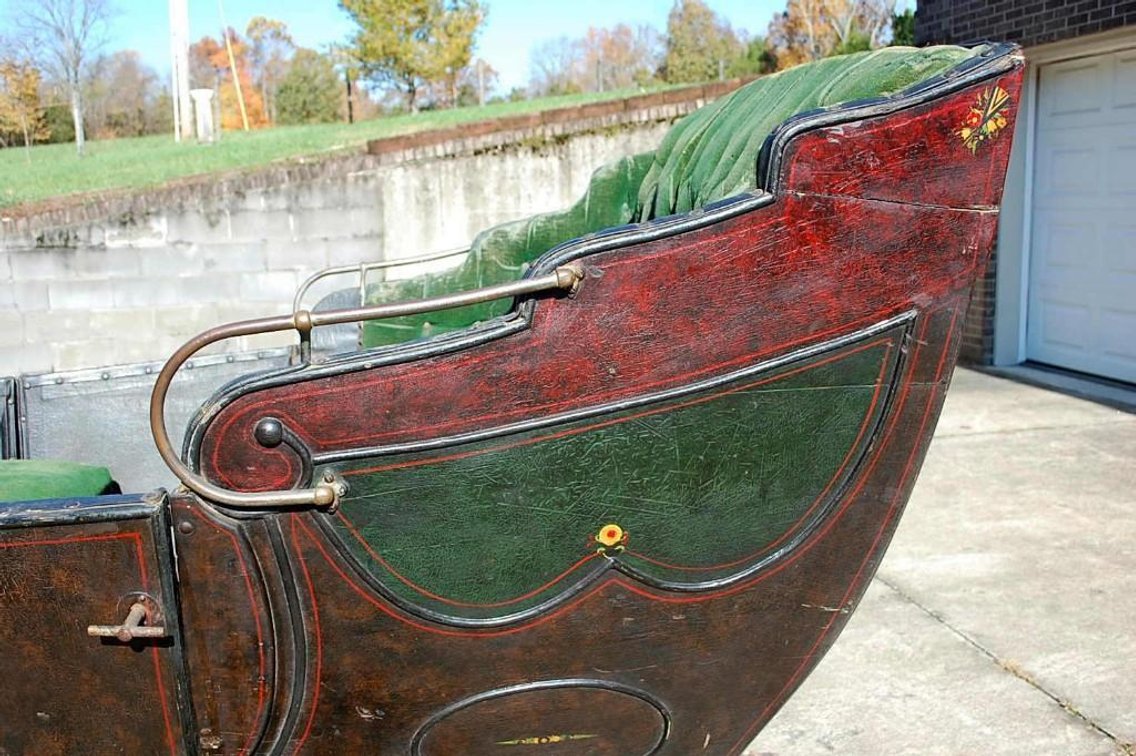 Image for Antique Sleigh with Reported Historical Background
