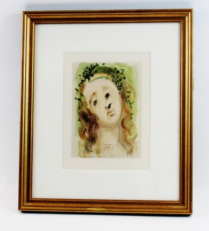 Print after Salvador Dali's Purgatory