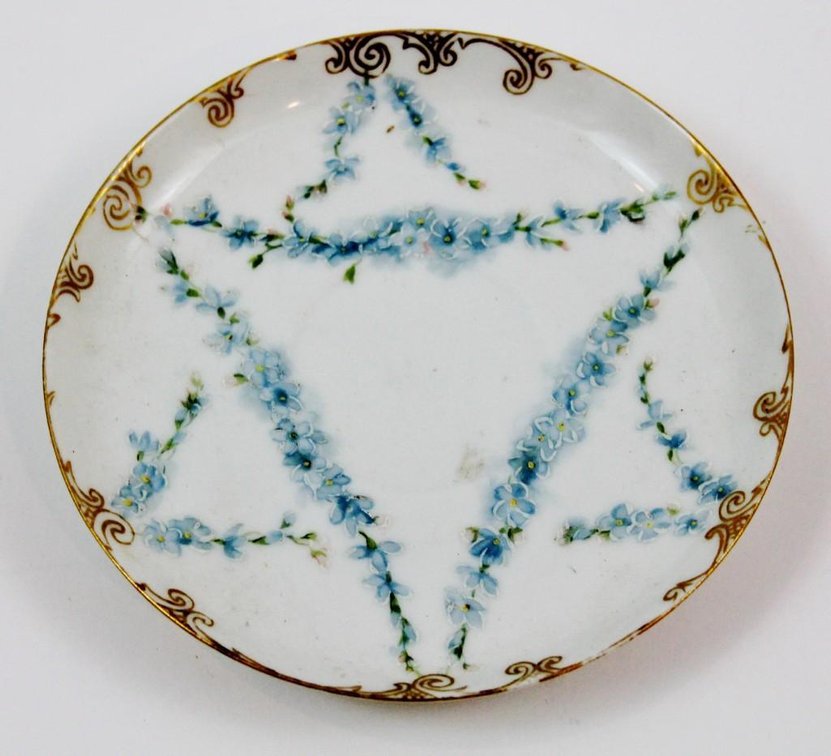 Antique Handpainted Plate