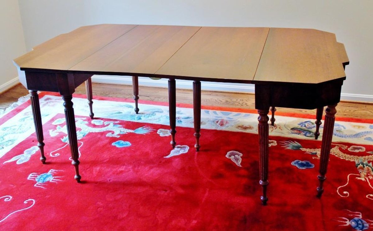 Solid Cherry Banquet Table