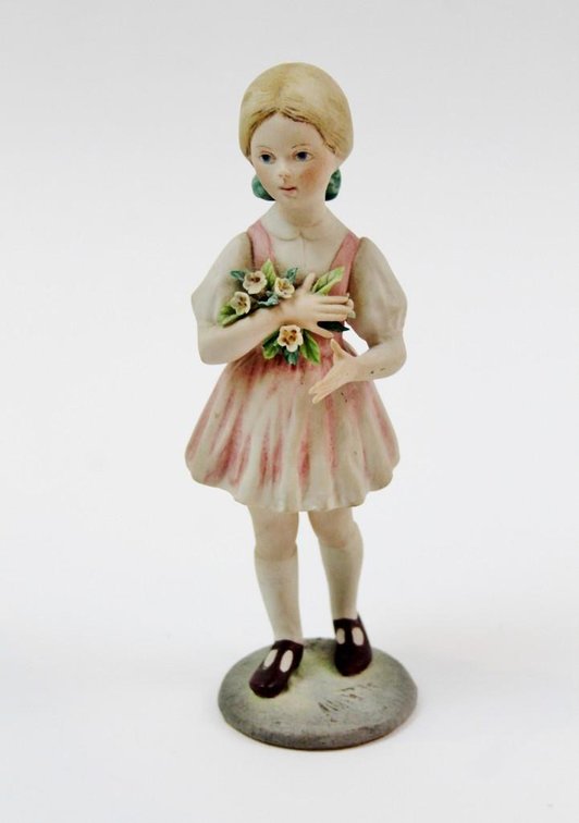 Cybis Porcelain Girl