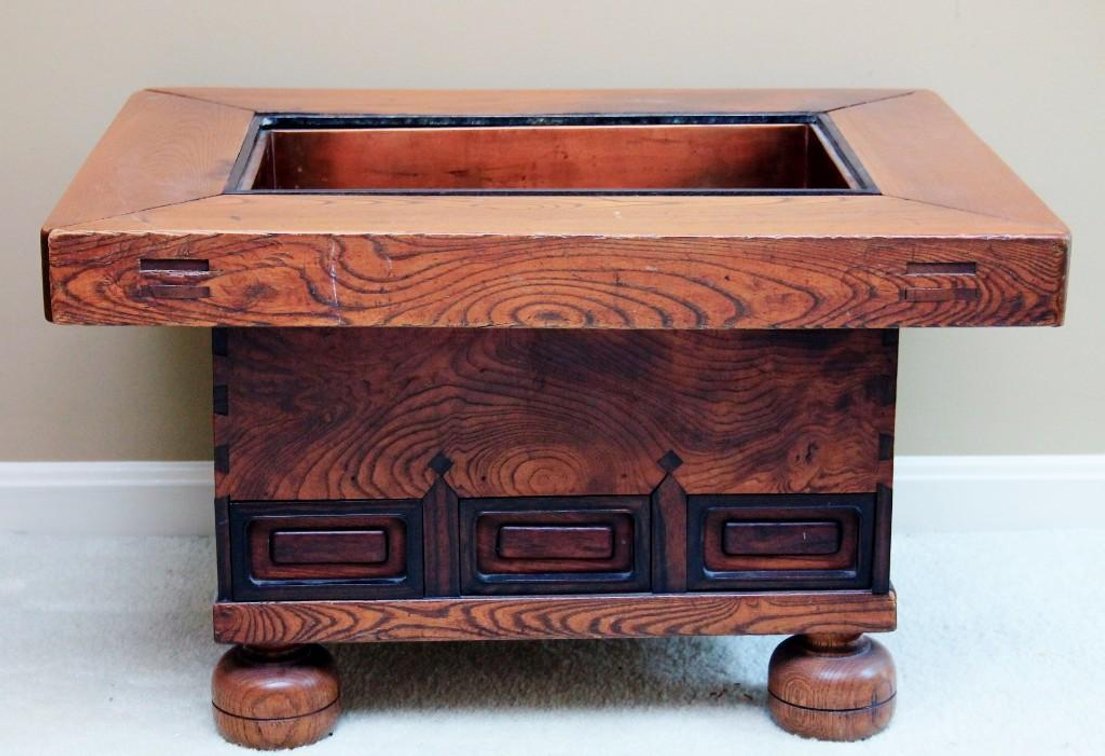 Copper Planter Coffee Table