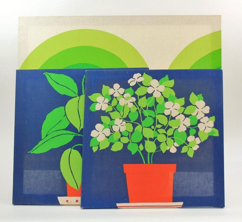 Fabric Art on Frames