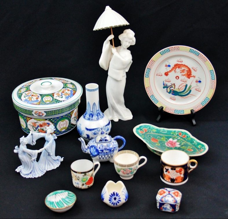 Asian Themed Collectible Ceramics